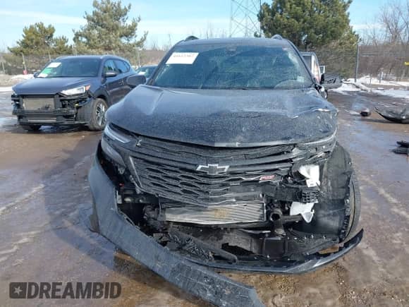 2024 Chevrolet Equinox RS z VIN 3GNAXWEG5RL272639, wystawiony jako IAAI lot #41612387 z przebiegiem 14 592 mil mil oraz . Historia ofert i sprzedaży dostępna na DreamBid. Obrazek 12.