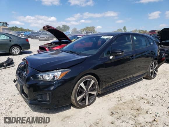 2019 Subaru Impreza Special Sports with VIN 4S3GTAM66K3754435, listed as a Copart auction lot 80357625 with 119,157 mi miles and Salvage title. Bid and sale history available at DreamBid. Image 1.