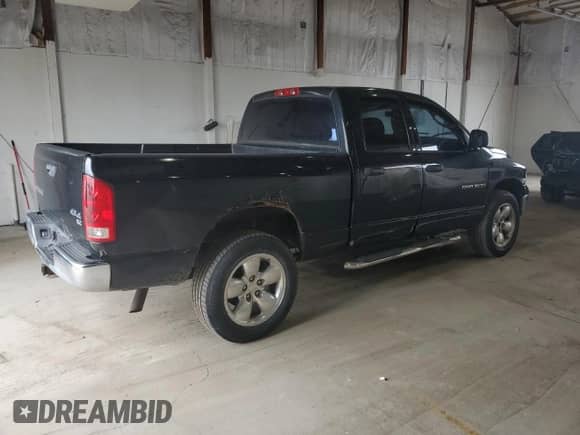 2004 Dodge 1500 SLT with VIN 1D7HU18D94S710972, listed as a Copart auction lot 66036635 with 153,248 mi miles and Salvage title. Bid and sale history available at DreamBid. Image 3.