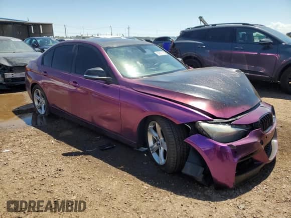 2013 BMW 3 Series 328i xDrive with VIN WBA3B3C50DF542473, listed as a Copart auction lot 69501165 with 136,590 mi miles and Salvage title. Bid and sale history available at DreamBid. Image 4.