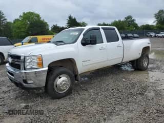 2011 Chevrolet Silverado 3500HD DRW LTZ with VIN 1GC4K1C88BF182095, listed as a Copart auction lot 58222965 with 143,582 mi miles and Clean title. Bid and sale history available at DreamBid. Image 1.