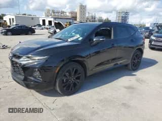 2021 Chevrolet Blazer RS с VIN 3GNKBERS1MS576271, выставлен на аукционе Copart как лот 85482145 с пробегом 57 090 миль миль и Списание • Salvage title. История ставок и продаж доступна на DreamBid. Изображение 1.