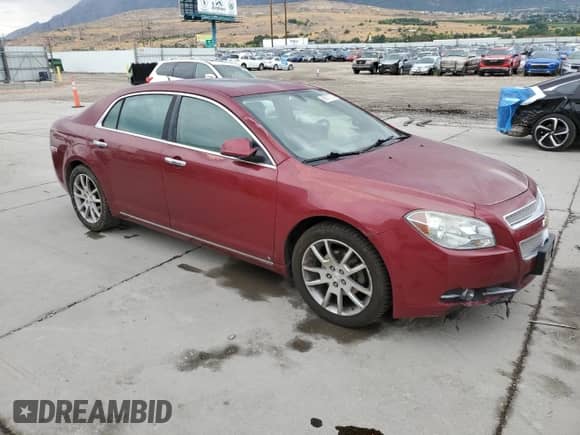 2009 Chevrolet Malibu LTZ with VIN 1G1ZK57769F134998, listed as a Copart auction lot 69972755 with 78,634 mi miles and Salvage title. Bid and sale history available at DreamBid. Image 4.