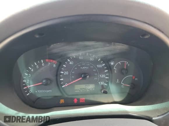 2003 Hyundai Accent GL z VIN KMHCG45CX3U474856, wystawiony jako Copart lot #67615445 z przebiegiem 205 400 mil mil oraz Szkoda całkowita • Salvage title. Historia ofert i sprzedaży dostępna na DreamBid. Obrazek 9.