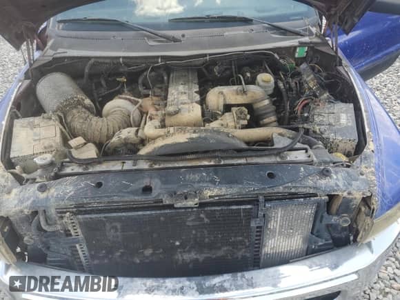 2001 Dodge 2500 with VIN 3B7KF236X1G197808, listed as a Copart auction lot 72450104 with 350,953 mi miles and Salvage title. Bid and sale history available at DreamBid. Image 11.