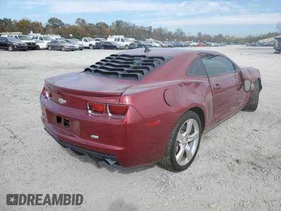 2011 Chevrolet Camaro 2SS with VIN 2G1FK1EJ9B9145003, listed as a Copart auction lot 65248482 with 115,076 mi miles and Salvage title. Bid and sale history available at DreamBid. Image 4.
