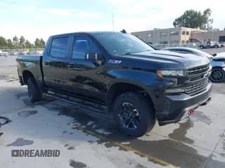2021 Chevrolet Silverado 1500 LT Trail Boss with VIN 1GCPYFED0MZ130691, listed as a IAAI auction lot 43238346 with 77,393 mi miles and . Bid and sale history available at DreamBid. Image 1.
