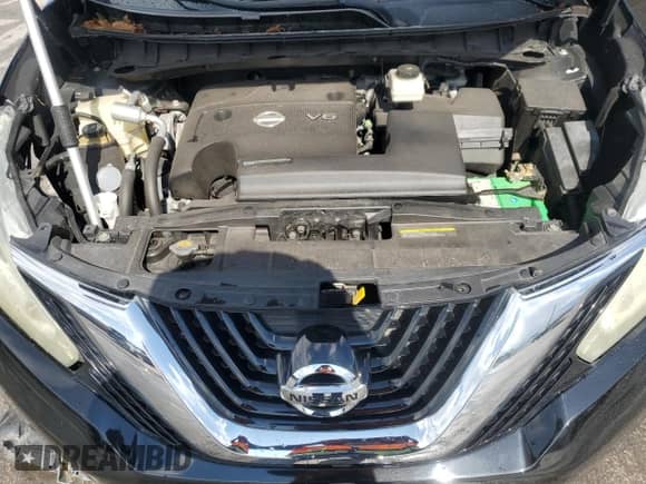 2017 Nissan Murano SL with VIN 5N1AZ2MG1HN187661, listed as a Copart auction lot 69577365 with 48,921 mi miles and Salvage title. Bid and sale history available at DreamBid. Image 12.