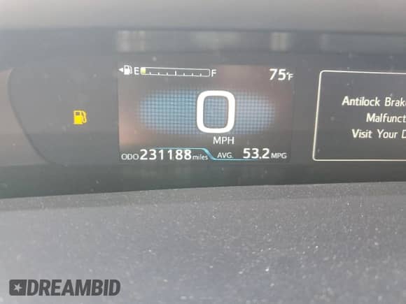 2022 Toyota Prius Limited with VIN JTDKAMFPXN3221595, listed as a Copart auction lot 71922825 with 231,188 mi miles and Salvage title. Bid and sale history available at DreamBid. Image 9.