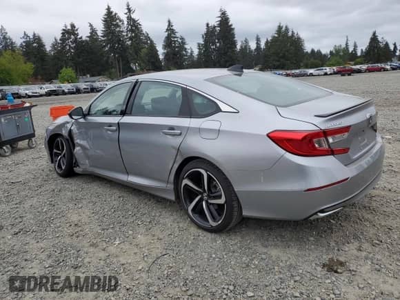 2022 Honda Accord Sport с VIN 1HGCV3F20NA042759, выставлен на аукционе Copart как лот 56998505 с пробегом 18 015 миль миль и Списание • Salvage title. История ставок и продаж доступна на DreamBid. Изображение 2.