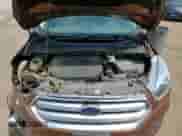 2017 Ford Escape Titanium with VIN 1FMCU0J9XHUA00876, listed as a Copart auction lot 59203535 with 125,942 mi miles and Salvage title. Bid and sale history available at DreamBid. Image 15.