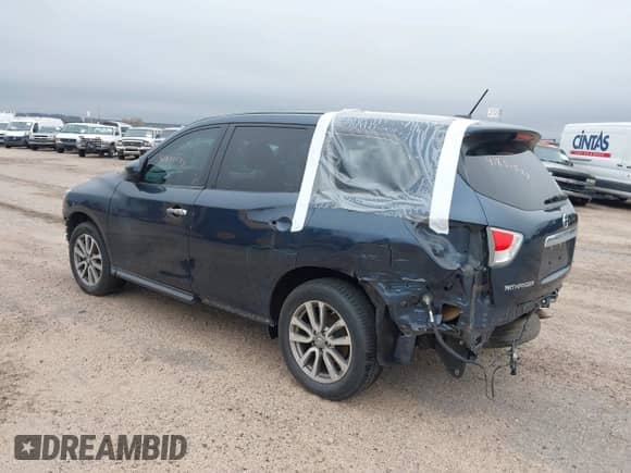 2015 Nissan Pathfinder S с VIN 5N1AR2MN6FC671977, выставлен на аукционе IAAI как лот 41851527 с пробегом 82 460 миль миль и . История ставок и продаж доступна на DreamBid. Изображение 3.