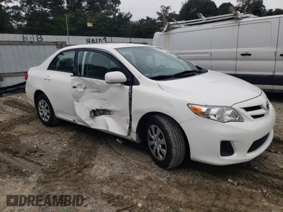 2011 Toyota Corolla L with VIN 2T1BU4EE5BC730780, listed as a Copart auction lot 84471065 with 145,780 mi miles and Salvage title. Bid and sale history available at DreamBid. Image 4.