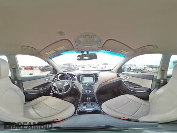 2014 Hyundai Santa Fe with VIN 5XYZU3LA9EG219817, listed as a Copart auction lot 83763975 with 116,133 mi miles and Salvage title. Bid and sale history available at DreamBid. Image 16.