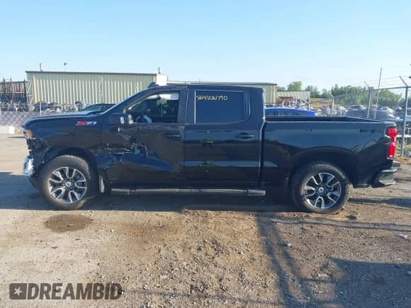 2023 Chevrolet Silverado 1500 RST with VIN 2GCUDEED0P1111340, listed as a IAAI auction lot 43061790 with 3,796 mi miles and . Bid and sale history available at DreamBid. Image 13.