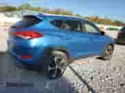 2018 Hyundai Tucson Sport with VIN KM8J3CALXJU714651, listed as a Copart auction lot 85382125 with 123,786 mi miles and Clean title. Bid and sale history available at DreamBid. Image 3.