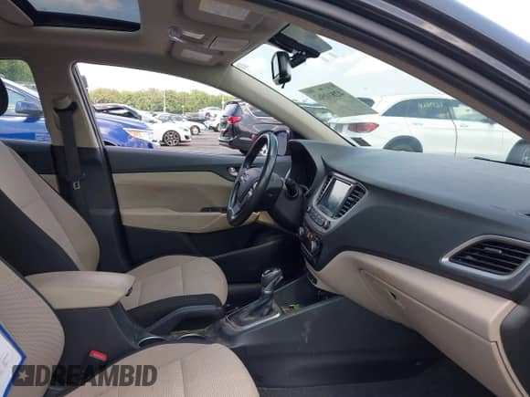 2021 Hyundai Accent Limited with VIN 3KPC34A65ME135499, listed as a IAAI auction lot 42810562 with 44,000 mi miles and . Bid and sale history available at DreamBid. Image 5.