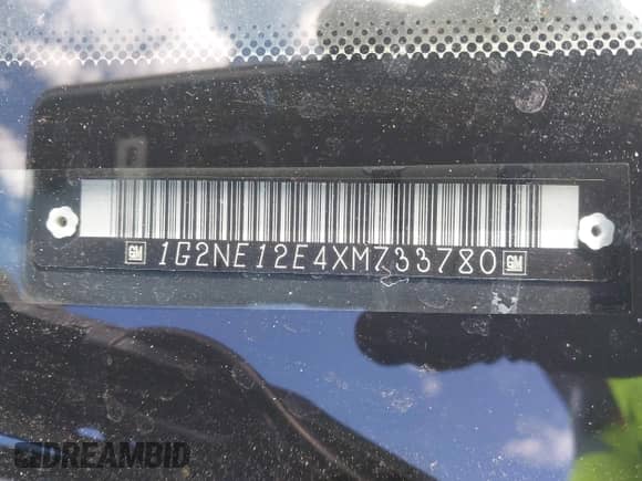 1999 Pontiac Grand Am с VIN 1G2NE12E4XM733780, выставлен на аукционе IAAI как лот 43293217 с пробегом 123 754 миль миль и . История ставок и продаж доступна на DreamBid. Изображение 9.