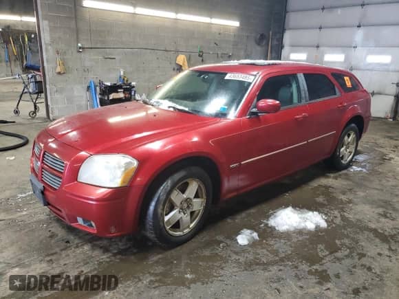 2006 Dodge Magnum R/T with VIN 2D4GZ57236H163290, listed as a Copart auction lot 43653485 with Not provided miles and Clean title. Bid and sale history available at DreamBid. Image 1.