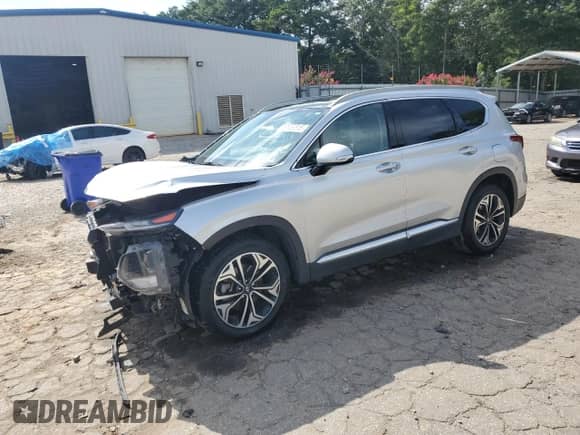 2019 Hyundai Santa Fe Ultimate with VIN 5NMS53AA8KH015433, listed as a Copart auction lot 68839515 with 89,076 mi miles and Salvage title. Bid and sale history available at DreamBid. Image 1.