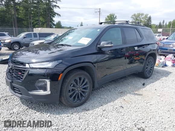 2023 Chevrolet Traverse RS z VIN 1GNEVJKW5PJ250182, wystawiony jako IAAI lot #42105945 z przebiegiem 37 090 mil mil oraz . Historia ofert i sprzedaży dostępna na DreamBid. Obrazek 18.
