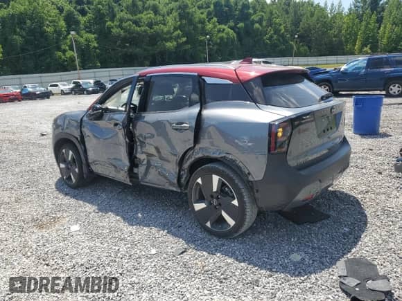 2025 Nissan Kicks SR with VIN 3N8AP6DAXSL303240, listed as a Copart auction lot 65644135 with 10,715 mi miles and Salvage title. Bid and sale history available at DreamBid. Image 2.