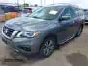 2018 Nissan Pathfinder SL with VIN 5N1DR2MN0JC674752, listed as a IAAI auction lot 42573821 with 122,132 mi miles and . Bid and sale history available at DreamBid. Image 2.