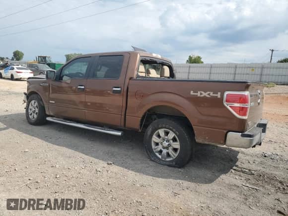 2012 Ford F-150 XL with VIN 1FTFW1ET3CFA42049, listed as a Copart auction lot 81320685 with Not provided miles and Non repairable. Bid and sale history available at DreamBid. Image 2.
