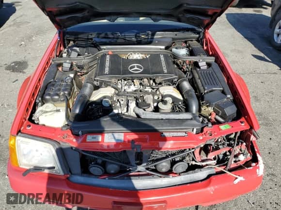 1992 Mercedes-Benz SL с VIN WDBFA66E5NF066012, выставлен на аукционе Copart как лот 75022384 с пробегом 88 496 миль миль и Чистый • Clean title. История ставок и продаж доступна на DreamBid. Изображение 11.