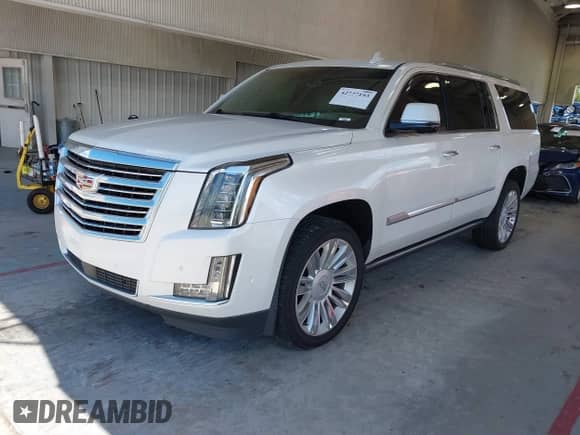 2020 Cadillac Escalade ESV Platinum с VIN 1GYS3KKJ5LR105337, выставлен на аукционе IAAI как лот 42777193 с пробегом Не указан миль и . История ставок и продаж доступна на DreamBid. Изображение 2.