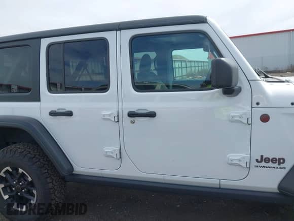 2025 Jeep Wrangler Rubicon with VIN 1C4PJXFN7SW528593, listed as a IAAI auction lot 42894132 with 16,823 mi miles and . Bid and sale history available at DreamBid. Image 13.