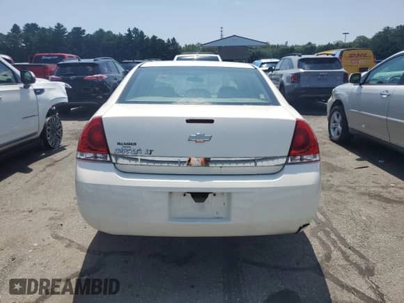 2008 Chevrolet Impala LT with VIN 2G1WT55N481256654, listed as a Copart auction lot 65997745 with 174,033 mi miles and Non repairable. Bid and sale history available at DreamBid. Image 6.