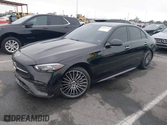 2023 Mercedes-Benz C 300 with VIN W1KAF4GB9PR128914, listed as a IAAI auction lot 42816157 with 21,389 mi miles and . Bid and sale history available at DreamBid. Image 2.