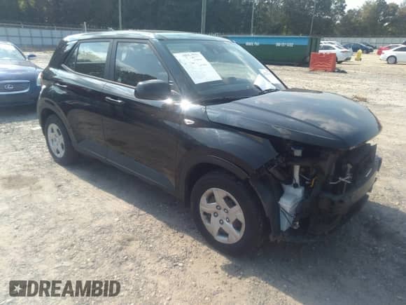2020 Hyundai Venue SE with VIN KMHRB8A34LU042513, listed as a IAAI auction lot 43231615 with 200,000 mi miles and . Bid and sale history available at DreamBid. Image 1.