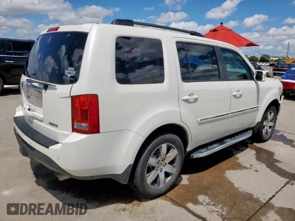2013 Honda Pilot Touring with VIN 5FNYF3H96DB043514, listed as a Copart auction lot 69047725 with 147,913 mi miles and Clean title. Bid and sale history available at DreamBid. Image 3.