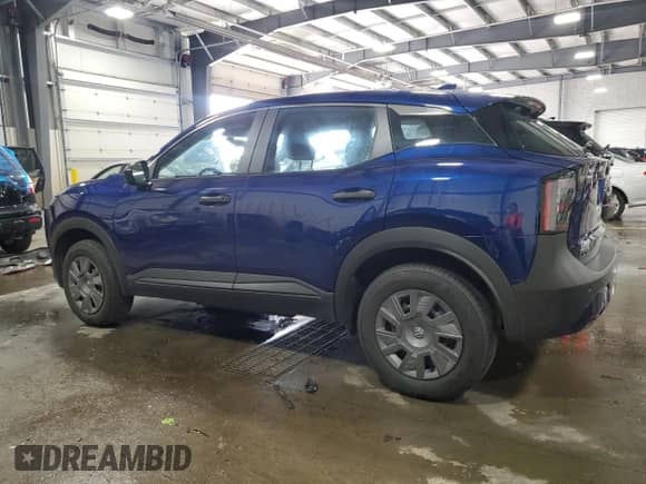 2025 Nissan Kicks S z VIN 3N8AP6BA4SL393987, wystawiony jako Copart lot #63095785 z przebiegiem 10 152 mil mil oraz Szkoda całkowita • Salvage title. Historia ofert i sprzedaży dostępna na DreamBid. Obrazek 2.