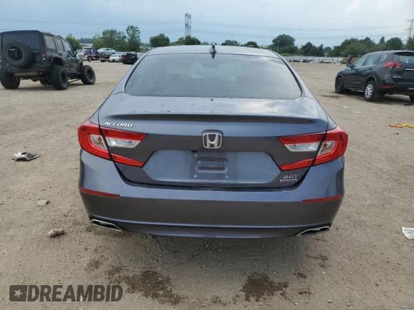 2022 Honda Accord Touring with VIN 1HGCV2F97NA012679, listed as a Copart auction lot 63695585 with 26,883 mi miles and Salvage title. Bid and sale history available at DreamBid. Image 6.