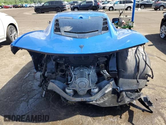 2024 Chevrolet Corvette 1LT с VIN 1G1YA2D44R5101947, выставлен на аукционе Copart как лот 56079664 с пробегом 6 340 миль миль и На запчасти • Non repairable. История ставок и продаж доступна на DreamBid. Изображение 6.