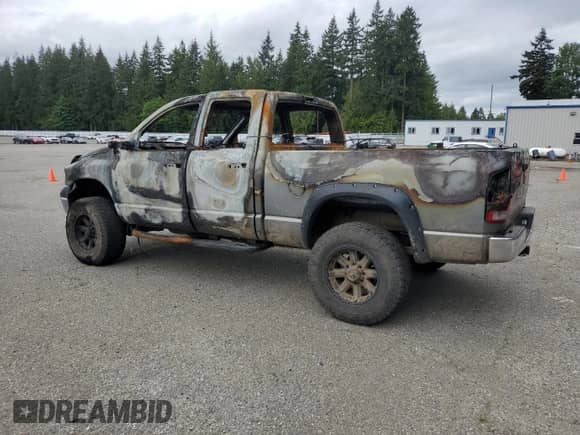 2005 Dodge 2500 SLT with VIN 3D7KS28D45G901578, listed as a Copart auction lot 57863065 with Not provided miles and Salvage title. Bid and sale history available at DreamBid. Image 2.