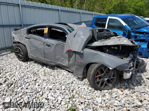 2018 Dodge Charger Daytona 392 with VIN 2C3CDXGJ5JH319212, listed as a Copart auction lot 56054335 with Not provided miles and Salvage title. Bid and sale history available at DreamBid. Image 4.