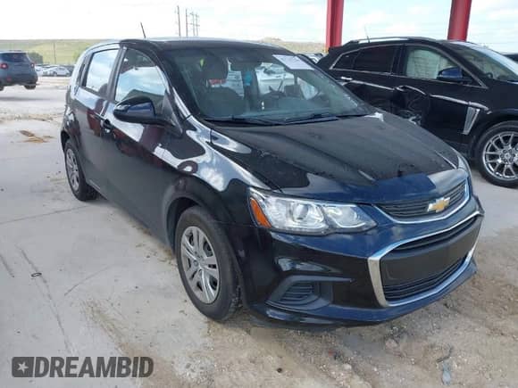 2020 Chevrolet Sonic LT with VIN 1G1JG6SB1L4135267, listed as a IAAI auction lot 41717139 with 62,834 mi miles and . Bid and sale history available at DreamBid. Image 1.