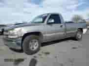 2002 Chevrolet Silverado 1500 LS with VIN 1GCEC14VX2Z318103, listed as a Copart auction lot 57450125 with 145,917 mi miles and Salvage title. Bid and sale history available at DreamBid. Image 1.