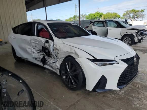 2025 Lexus IS 350 F Sport z VIN JTHGZ1B20S5084222, wystawiony jako Copart lot #56784805 z przebiegiem 1 280 mil mil oraz Szkoda całkowita • Salvage title. Historia ofert i sprzedaży dostępna na DreamBid. Obrazek 4.