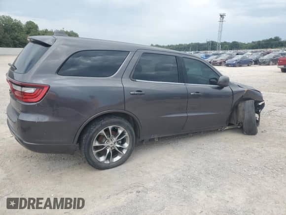 2019 Dodge Durango GT Plus with VIN 1C4RDJDG6KC812154, listed as a Copart auction lot 72061335 with 117,512 mi miles and Clean title. Bid and sale history available at DreamBid. Image 3.