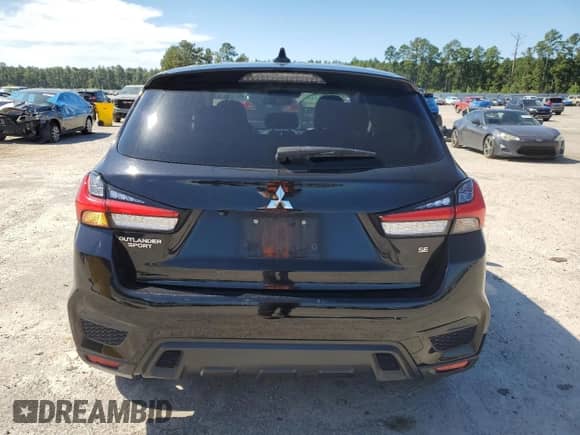 2022 Mitsubishi Outlander SE with VIN JA4APVAU8NU016908, listed as a Copart auction lot 80550745 with 75,880 mi miles and Salvage title. Bid and sale history available at DreamBid. Image 6.