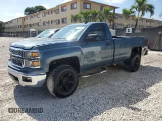 2014 Chevrolet Silverado 1500 Work Truck z VIN 1GCNKPEC5EZ203917, wystawiony jako Copart lot #58210995 z przebiegiem 138 407 mil mil oraz Czysty tytuł • Clean title. Historia ofert i sprzedaży dostępna na DreamBid. Obrazek 1.