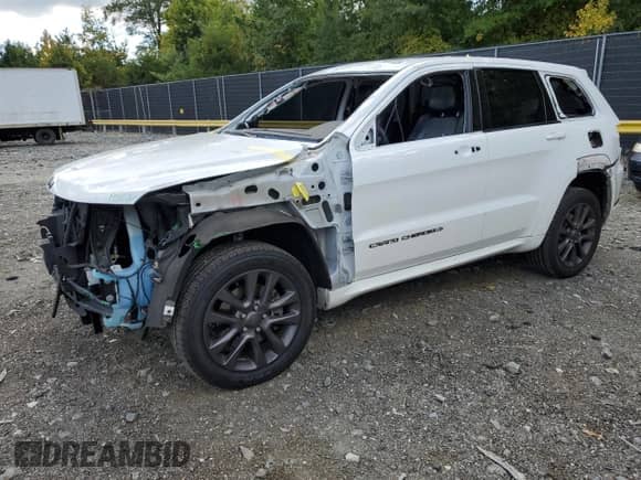 2019 Jeep Grand Cherokee Overland z VIN 1C4RJFCTXKC788137, wystawiony jako Copart lot #70804105 z przebiegiem 105 822 mil mil oraz Szkoda całkowita • Salvage title. Historia ofert i sprzedaży dostępna na DreamBid. Obrazek 1.
