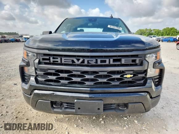 2022 Chevrolet Silverado 1500 Custom with VIN 3GCPABEK3NG610785, listed as a Copart auction lot 61357995 with 53,920 mi miles and Clean title. Bid and sale history available at DreamBid. Image 5.