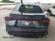2024 Lexus IS 350 F Sport z VIN JTHBZ1B27R5081029, wystawiony jako Copart lot #81367065 z przebiegiem 3 173 mil mil oraz Szkoda całkowita • Salvage title. Historia ofert i sprzedaży dostępna na DreamBid. Obrazek 6.