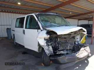2017 Chevrolet Express Cargo с VIN 1GCWGAFF0H1113573, выставлен на аукционе IAAI как лот 42599060 с пробегом Не указан миль и . История ставок и продаж доступна на DreamBid. Изображение 1.